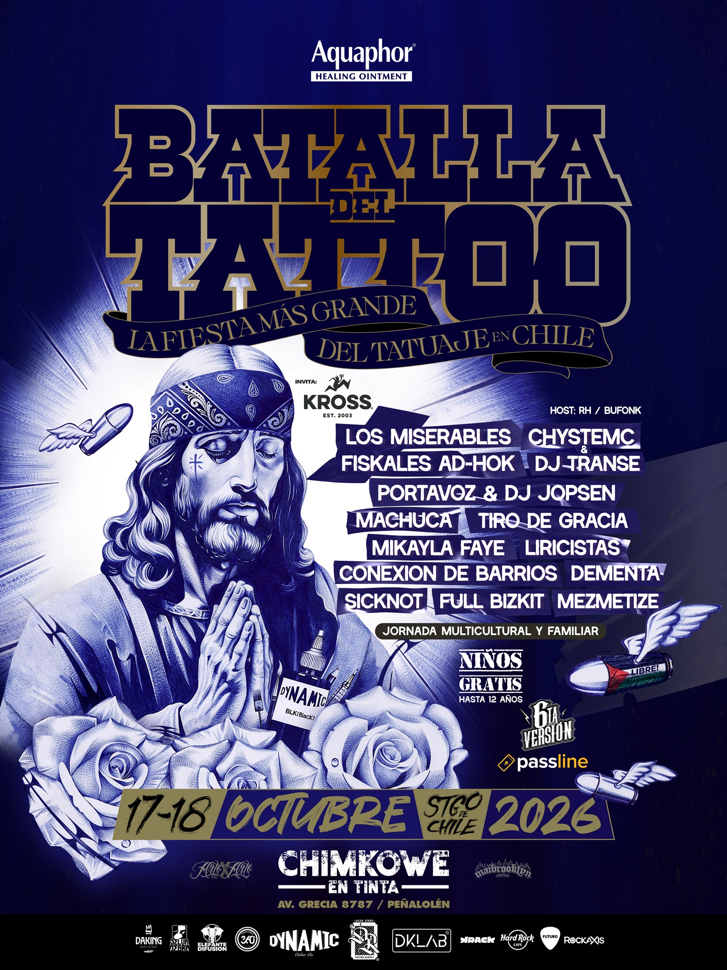Revelan el cartel musical de Batalla del Tattoo